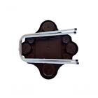 Mesinha Petisqueira Desmontavel C/ Pes Galvanizados Preta