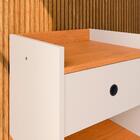 Mesinha Quarto Lateral Cama Mesa Cabeceira 1 Gaveta Organizad