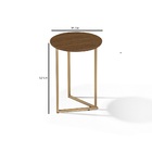 Mesinha Redonda Jogo Jade Pé De Aço Estilo Moderno Luxo