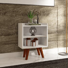 Mesinha Suporte Decorativa Quarto Lateral Canto Retrô