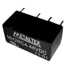 Mh2rc4 Relé Miniatura 2reversíveis Bifurcados 48vcc 2a  Para