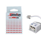 Micro Filtro ADSL/VDSL 2 Seções Modem Voz Dados BPS
