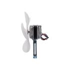 Micro Motor Ventilador Hulter 1/10 Com Hélice Aluminio 30cm H