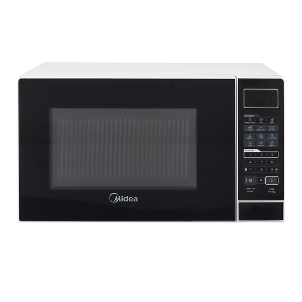 Micro-ondas 20L Branco e Preto 127V (110V) Minuto Fácil MRAS21 Midea