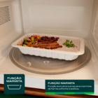 Micro-ondas 23L Branco de Bancada 220V CMS23ABBNA Consul