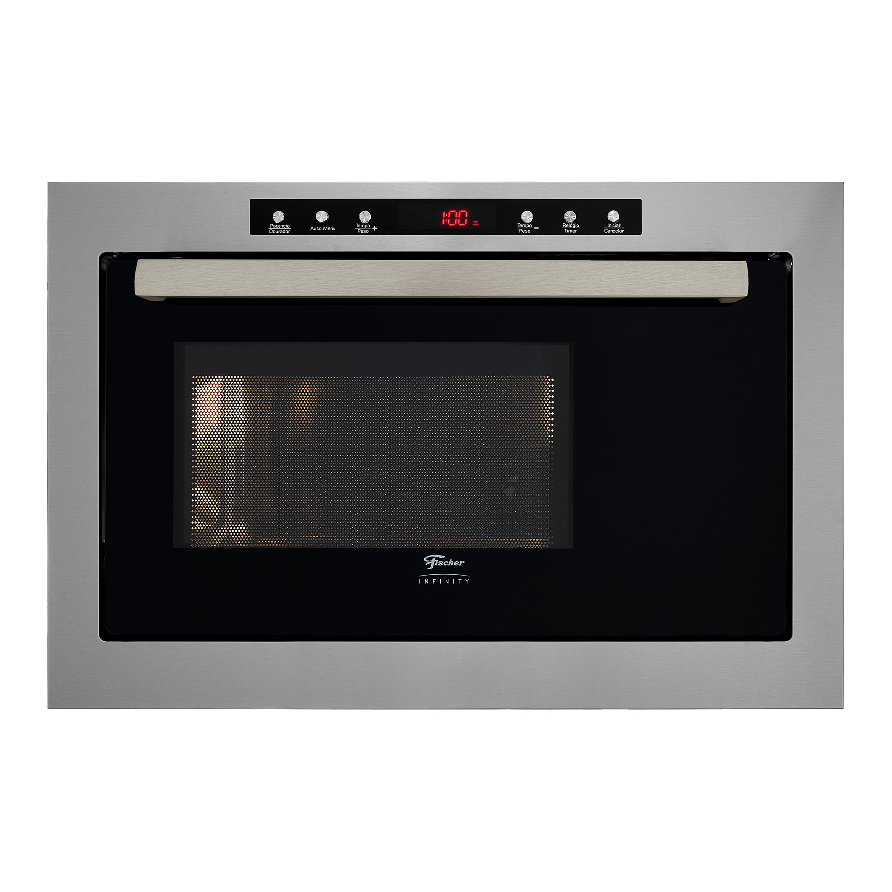 Micro-ondas 25L Inox de Embutir com Grill 127V (110V) Infinity