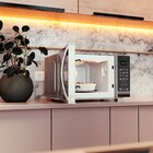 Micro-ondas 25L Prata de Bancada 220V Limpa Fácil PMO28S Philco