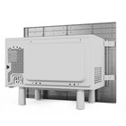 Micro-ondas 26L Prata de Embutir 127V (110V) Limpa Fácil PMB26IEB Philco