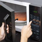 Micro-ondas 27l Prata Porta Espelhada Smartplate Midea Mxsa27