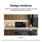 Micro-ondas 30L Branco de Bancada 220V MS3091BC LG