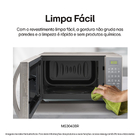 Micro-ondas 30L Prata de Bancada 220V MS3043BR LG