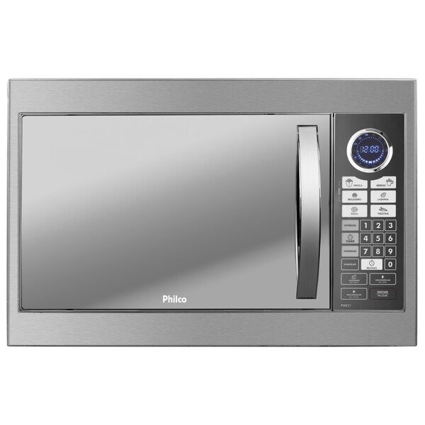 Micro-ondas 30L Prata de Embutir 127V (110V) PME31BM Philco
