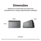 Micro-ondas 30L Prata Espelhado de Bancada 127V (110V) MS3094NR LG