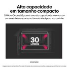 Micro-ondas 30L Prata Espelhado de Bancada 127V (110V) MS3094NR LG