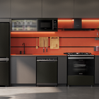 Micro-ondas 32L Black Inox de Embutir 220V Eclipse Collection BM146APBNA Brastemp