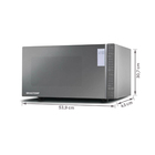 Micro-ondas 32L Inox com Grill e Painel Integrado 220V BMG45AR Brastemp