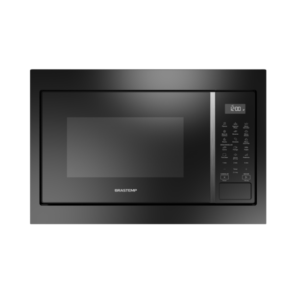 Micro-ondas 32L Preto de Embutir 127V (110V) BM146AEANA Brastemp