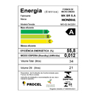 Micro-ondas 34L Cinza Espelhado de Bancada 220V 5618-02 Mondial