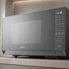 Micro-ondas 35L Prata Espelhado de Bancada 127V (110V) MasterCook MHP35S1 Midea