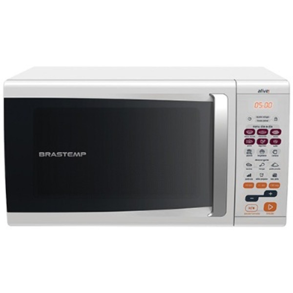 Micro-ondas Brastemp 30 Litros Branco com Menu Descongelar 11