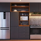 Micro-ondas Brastemp 32 Litros Cor Cinza Espelhado Com Menu G