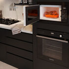 Micro-ondas Brastemp De Embutir 32 Litros Preto Com 18 Receit