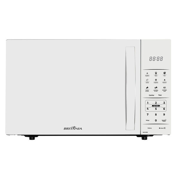 Micro-ondas Britânia 28 Litros Branco Bmo28bb - 220 Volts