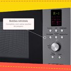 Micro-Ondas de Embutir 23 Litros M230 Fogatti Inox