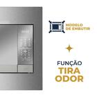 Micro-ondas De Embutir Britânia 28l Tira Odor Bmb28ieb 220v