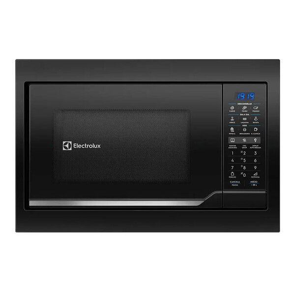 Micro-ondas De Embutir Electrolux 34l Preto Com Painel Digita