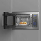 Micro-ondas Electrolux 34l Cor Inox Home Pro Com Grill E Funç