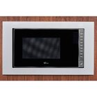 Micro-ondas Fischer Fit Line Embutir 25l Moldura Branca 220v