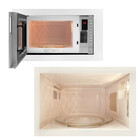 Micro-ondas Fischer Fit Line Embutir 25l Moldura Branca 220v