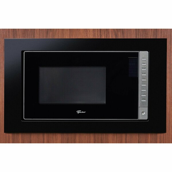 Micro-ondas Fischer Fit Line Embutir 25l Moldura Preta 127v P