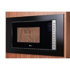 Micro-ondas Fischer Fit Line Embutir 25l Moldura Preta 220v P