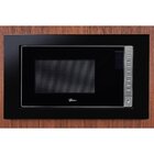 Micro-ondas Fischer Fit Line Embutir 25l Moldura Preta 220v P