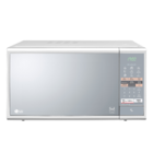 Micro-ondas Lg Easy Clean 30 Litros Branco E Espelhado Mh7044