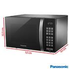 Micro-ondas Panasonic Style Grill Com 30 Litros De Capacidade