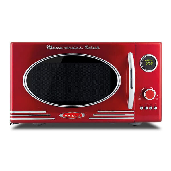 Micro-ondas Philco 26 Litros Retrô Vermelho Pmr26v – 127 Volts