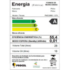 Micro-ondas Philco 28 Litros Branco Pmo28bb – 127 Volts