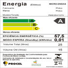 Micro-ondas Philco Pme25 Vermelho 25 Litros 220v