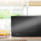 Micro-ondas Smartplate Cinza Com Porta Espelhada 35l Toshiba