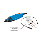 Micro Retífica Elétrica 150W com 62 acessórios 220V Dexter