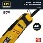 Micro Retífica Oz Modelo Mr1000 Voltagem 127v 127v