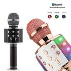 Microfone Bluetooth Karaokê Sem Fio Para Crianças Recarregável