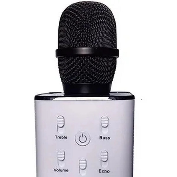 Microfone Bluetooth Para Karaoke Oex Mk100 Preto