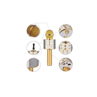 Microfone Bluetooth Sem Fio Wireless Karaoke Led Radio Fm Sd