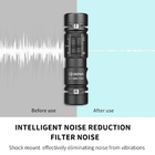 Microfone Condensador Boya P/tablets Celular Dslr Preto