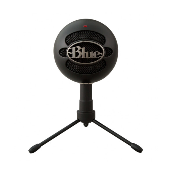 Microfone Condensador Logitech Usb Blue Snowball Ice - Preto