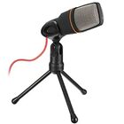 Microfone Condensador Omnidirecional Tripe Profissional Grava